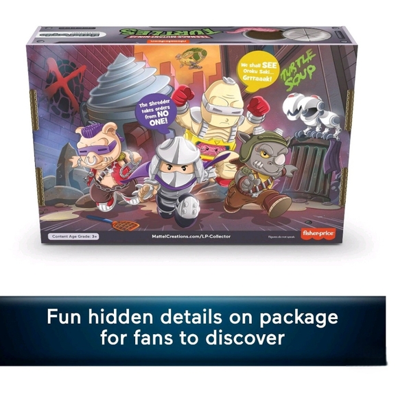 Fisher Price Little People Collector  Teenage Mutant Ninja Turtles Figures - Picture 4 of 7